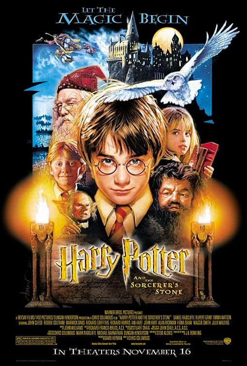 harry potter, j.k rowling, wizarding world, magic movie, kid friendly mvie, family movie, great for family movie night, about friendships, good vs evil