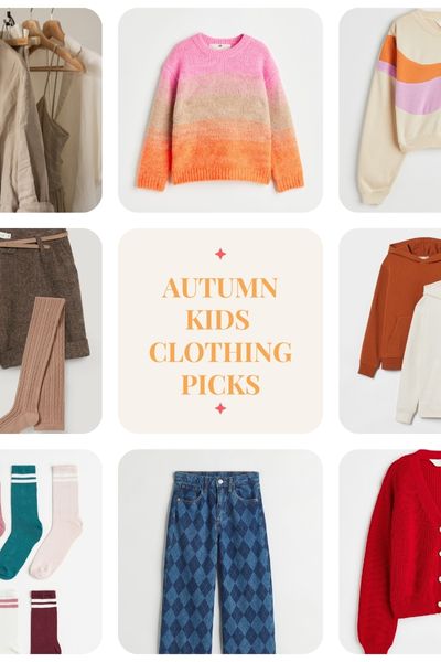 Autumn clothing picks for children
