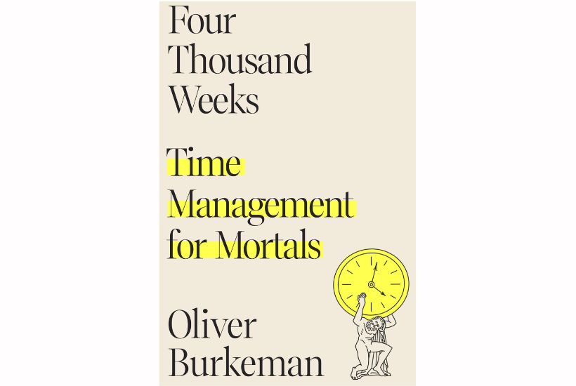 Four thousand weeks book cover
