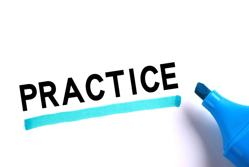 practice makes perfect