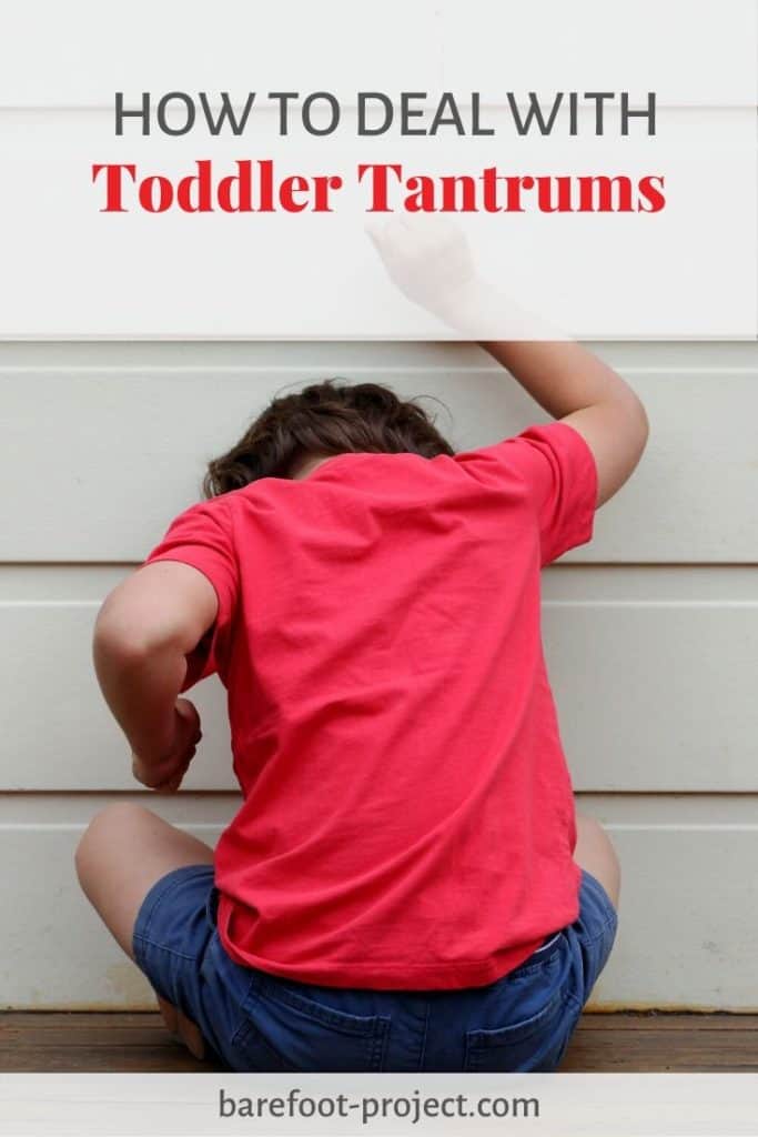 How to deal with toddler tantrums